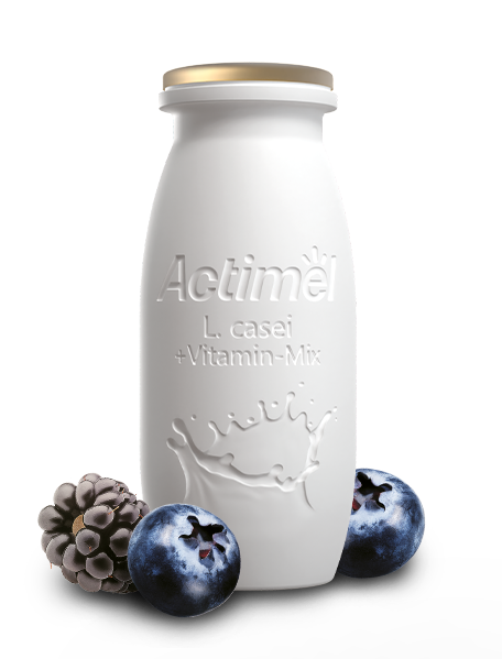 Actimel Yogurt Drink. editorial stock image. Image of appetizing