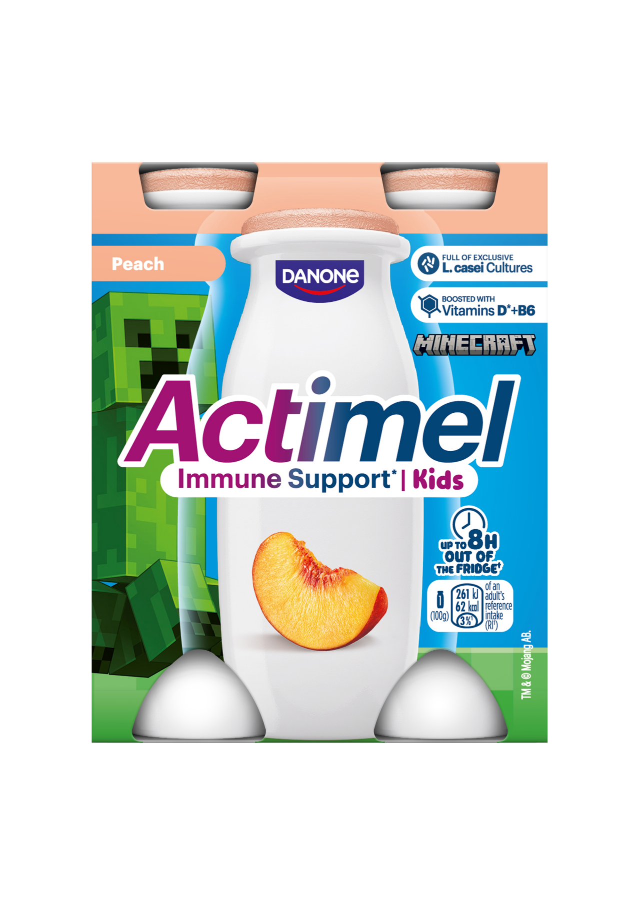 Actimel Kids - Peach