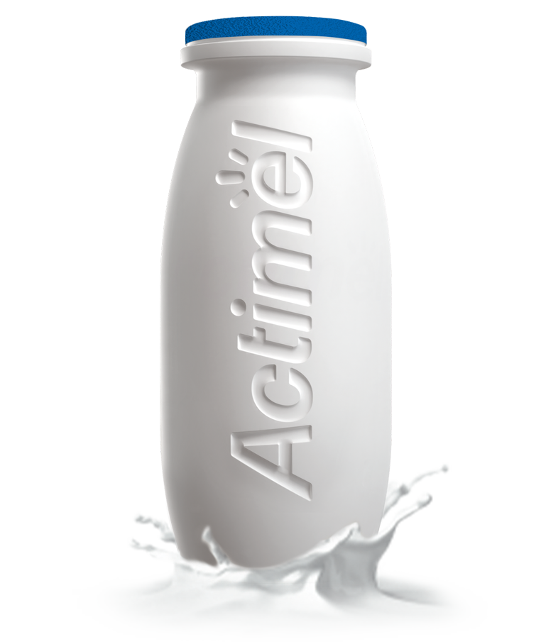 actimel bottle